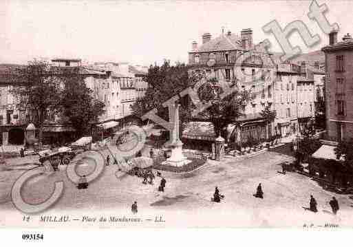Ville de MILLAU, carte postale ancienne Ville de MILLAU, carte postale ancienne