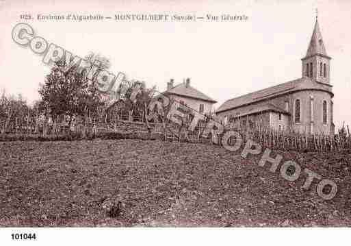 Ville de MONTGILBERT, carte postale ancienne