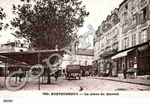 Ville de MONTMORENCY, carte postale ancienne