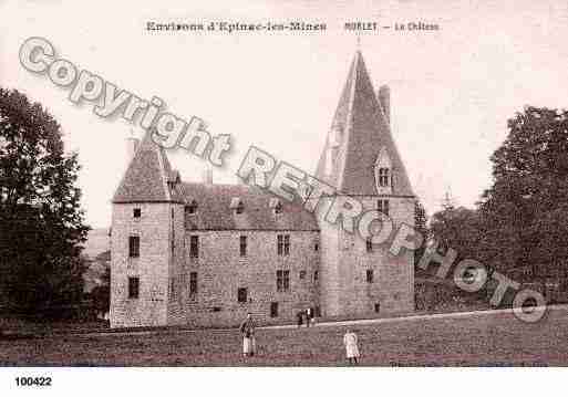 Ville de MORLET, carte postale ancienne