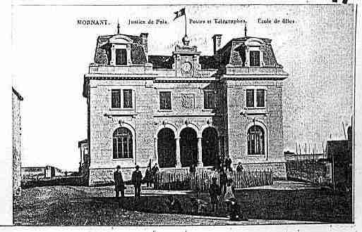 Ville de MORNANT, carte postale ancienne