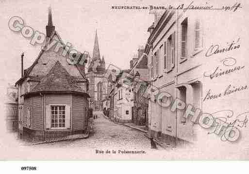 Ville de NEUFCHATELENBRAY, carte postale ancienne