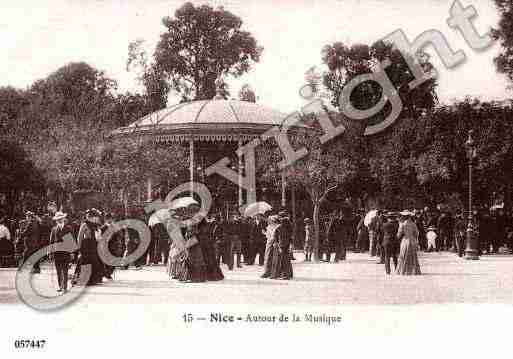 Ville de NICE, carte postale ancienne