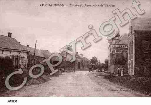 Ville de ORIGNYENTHIERACHE, carte postale ancienne