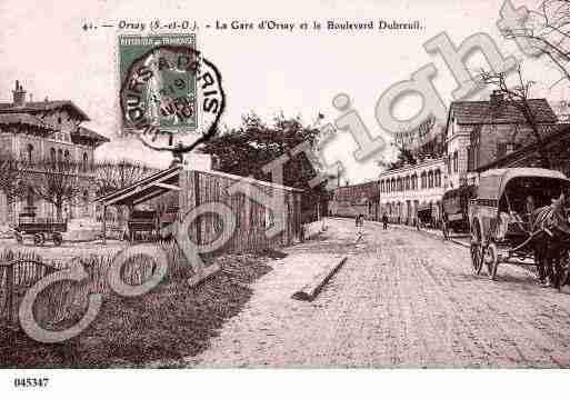 Ville de ORSAY, carte postale ancienne