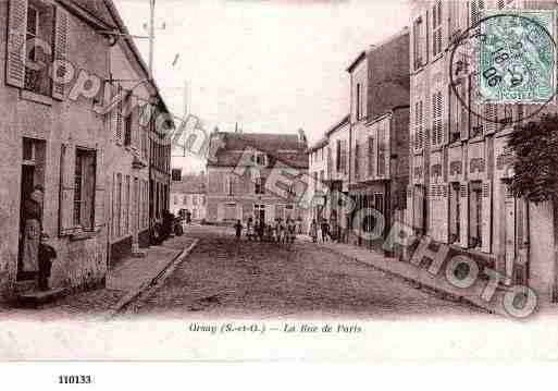 Ville de ORSAY, carte postale ancienne