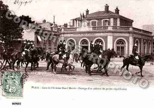 Ville de PARIS16, carte postale ancienne