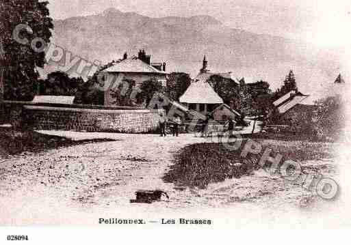 Ville de PEILLONNEX, carte postale ancienne Ville de PEILLONNEX, carte postale ancienne