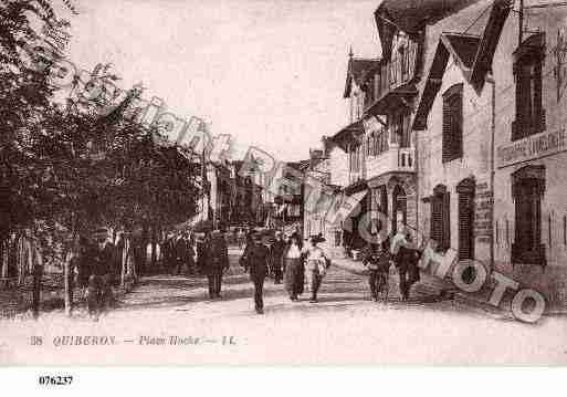 Ville de QUIBERON, carte postale ancienne