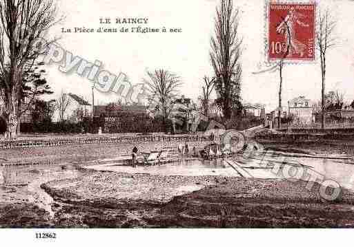 Ville de RAINCY(LE), carte postale ancienne