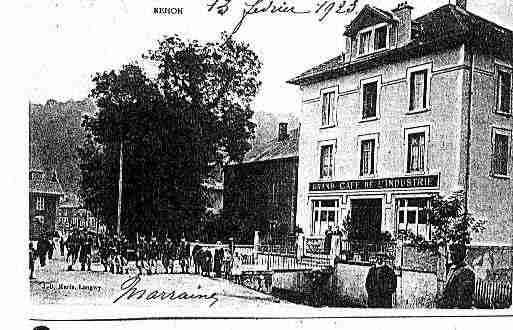 Ville de REHON, carte postale ancienne