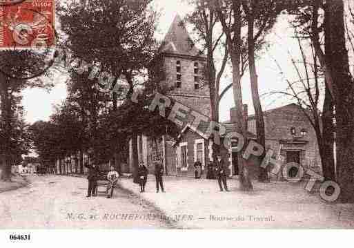 Ville de ROCHEFORT, carte postale ancienne