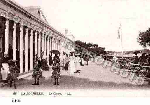 Ville de ROCHELLE(LA), carte postale ancienne