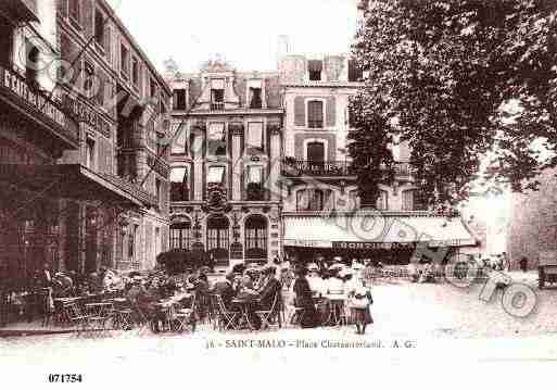 Ville de SAINTMALO, carte postale ancienne