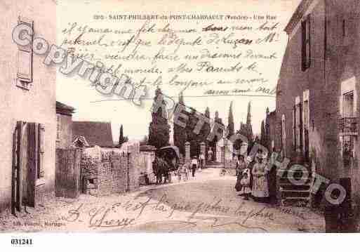 Ville de SAINTPHILBERTDUPONTCHARRAULT, carte postale ancienne