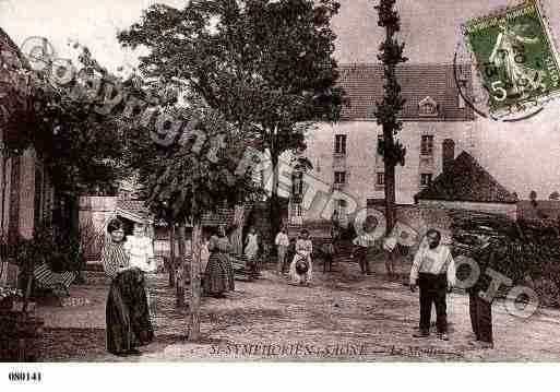 Ville de SAINTSYMPHORIENSURSAONE, carte postale ancienne