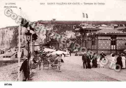 Ville de SAINTVALERYENCAUX, carte postale ancienne