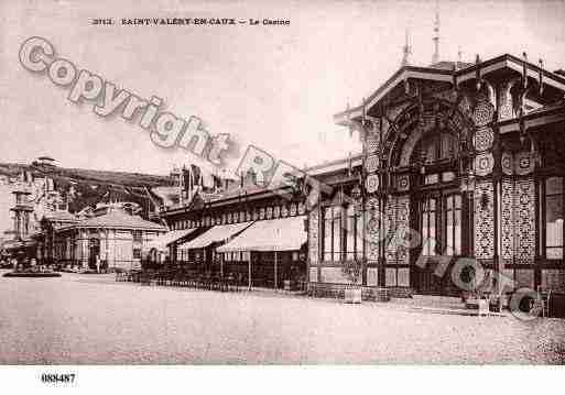 Ville de SAINTVALERYENCAUX, carte postale ancienne