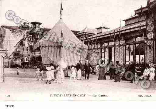 Ville de SAINTVALERYENCAUX, carte postale ancienne