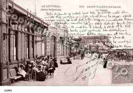 Ville de SAINTVALERYENCAUX, carte postale ancienne