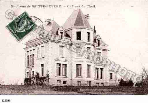 Ville de SAINTESEVERESURINDRE, carte postale ancienne
