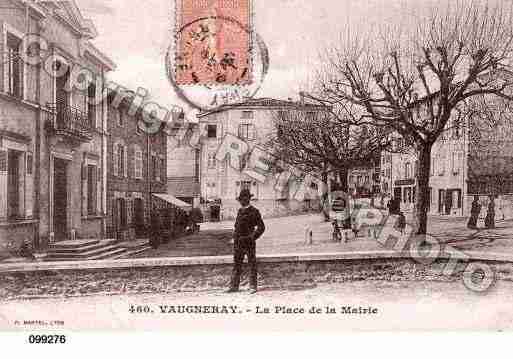 Ville de VAUGNERAY, carte postale ancienne