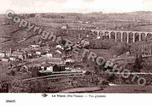 Ville de VIGEN(LE), carte postale ancienne