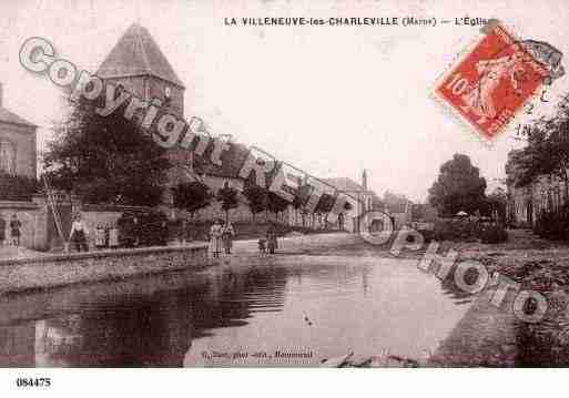 Ville de VILLENEUVELESCHARLEVILLE, carte postale ancienne