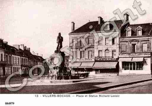 Ville de VILLERSBOCAGE, carte postale ancienne