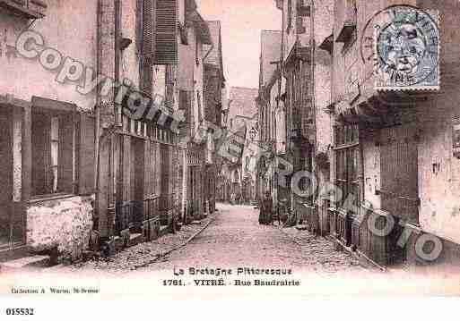 Ville de VITRE, carte postale ancienne