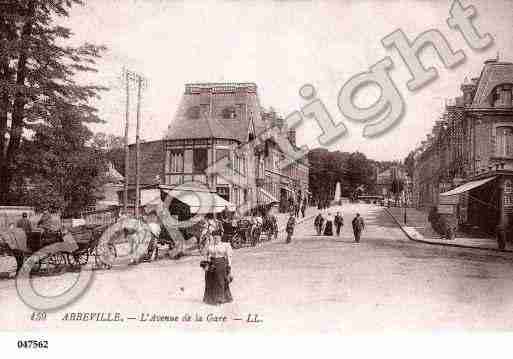 Ville de ABBEVILLE, carte postale ancienne