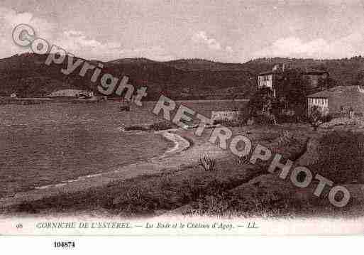 Ville de AGAY, carte postale ancienne