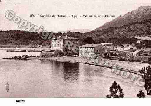 Ville de AGAY, carte postale ancienne