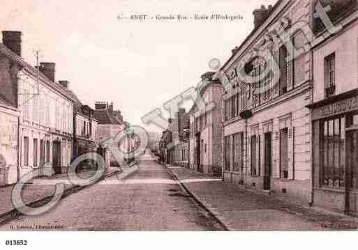 Ville de ANET, carte postale ancienne