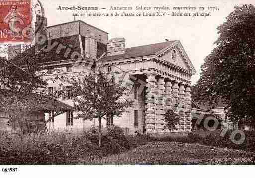 Ville de ARCETSENANS, carte postale ancienne