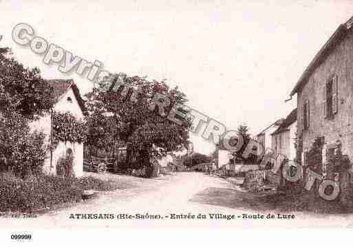 Ville de ATHESANSETROITEFONTAINE, carte postale ancienne