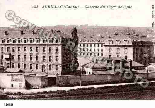 Ville de AURILLAC, carte postale ancienne