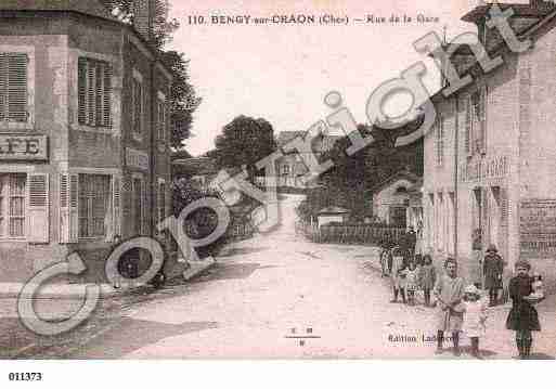 Ville de BENGYSURCRAON, carte postale ancienne