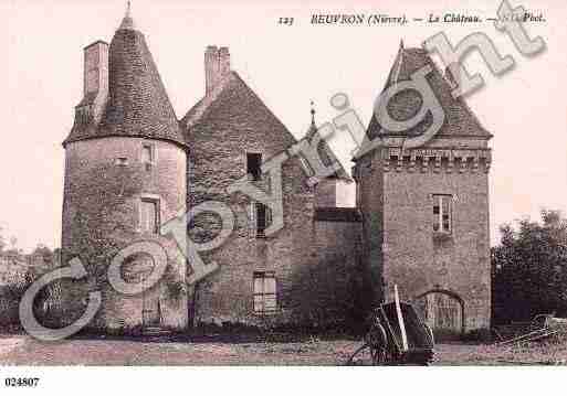 Ville de BEUVRON, carte postale ancienne