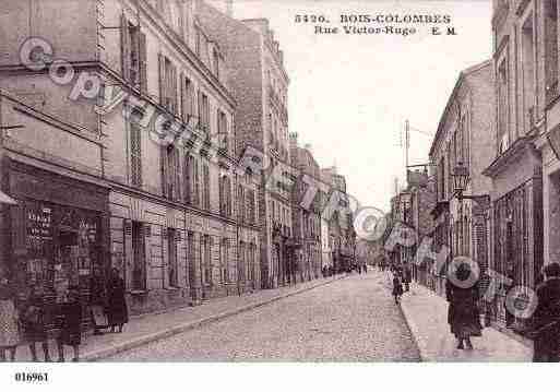 Ville de BOISCOLOMBES, carte postale ancienne