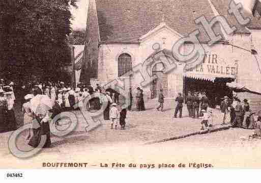 Ville de BOUFFEMONT, carte postale ancienne