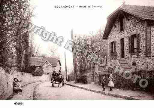 Ville de BOUFFEMONT, carte postale ancienne