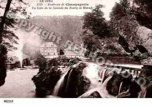 Ville de BOURGDESIROD, carte postale ancienne