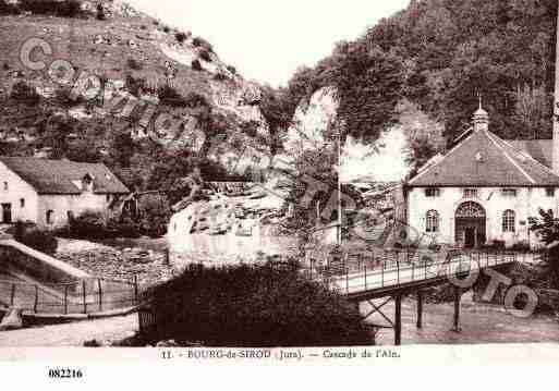 Ville de BOURGDESIROD, carte postale ancienne