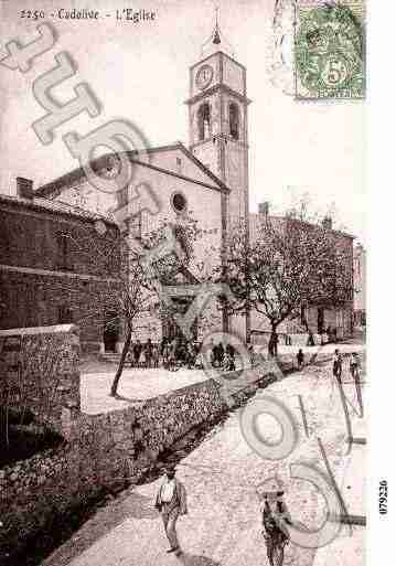 Ville de CADOLIVE, carte postale ancienne