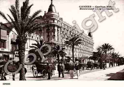 Ville de CANNES, carte postale ancienne