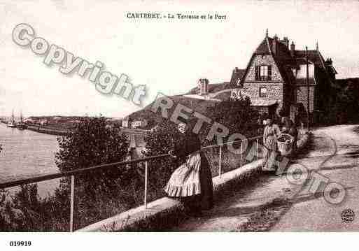 Ville de CARTERET, carte postale ancienne