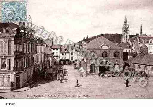 Ville de CAUDEBECENCAUX, carte postale ancienne