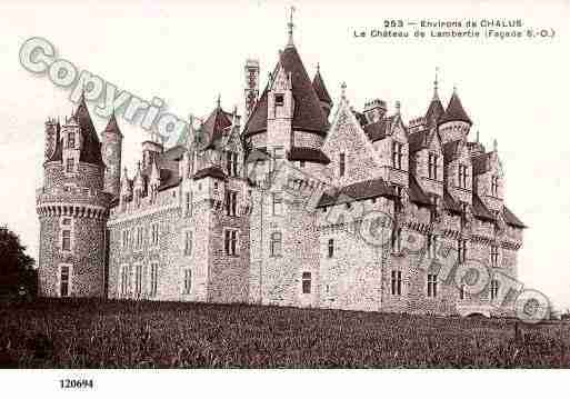 Ville de CHALUS, carte postale ancienne