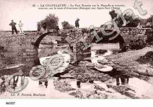 Ville de CHAPELAUDE(LA), carte postale ancienne